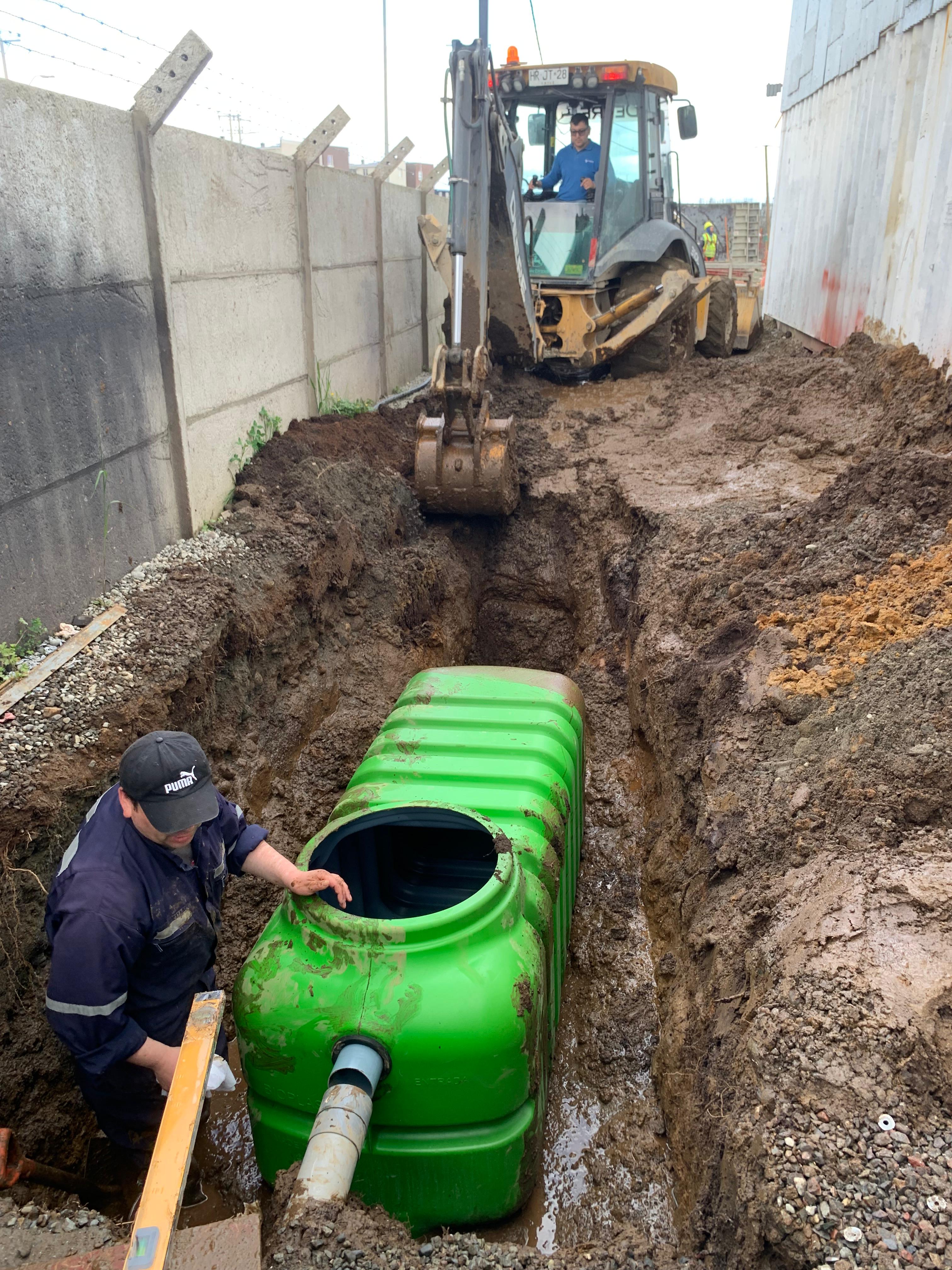 Instalación fosa séptica 3